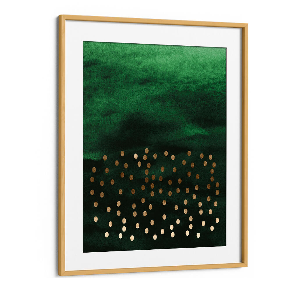 STORM IN EMERALD , ABSTRACT PAINTINGS