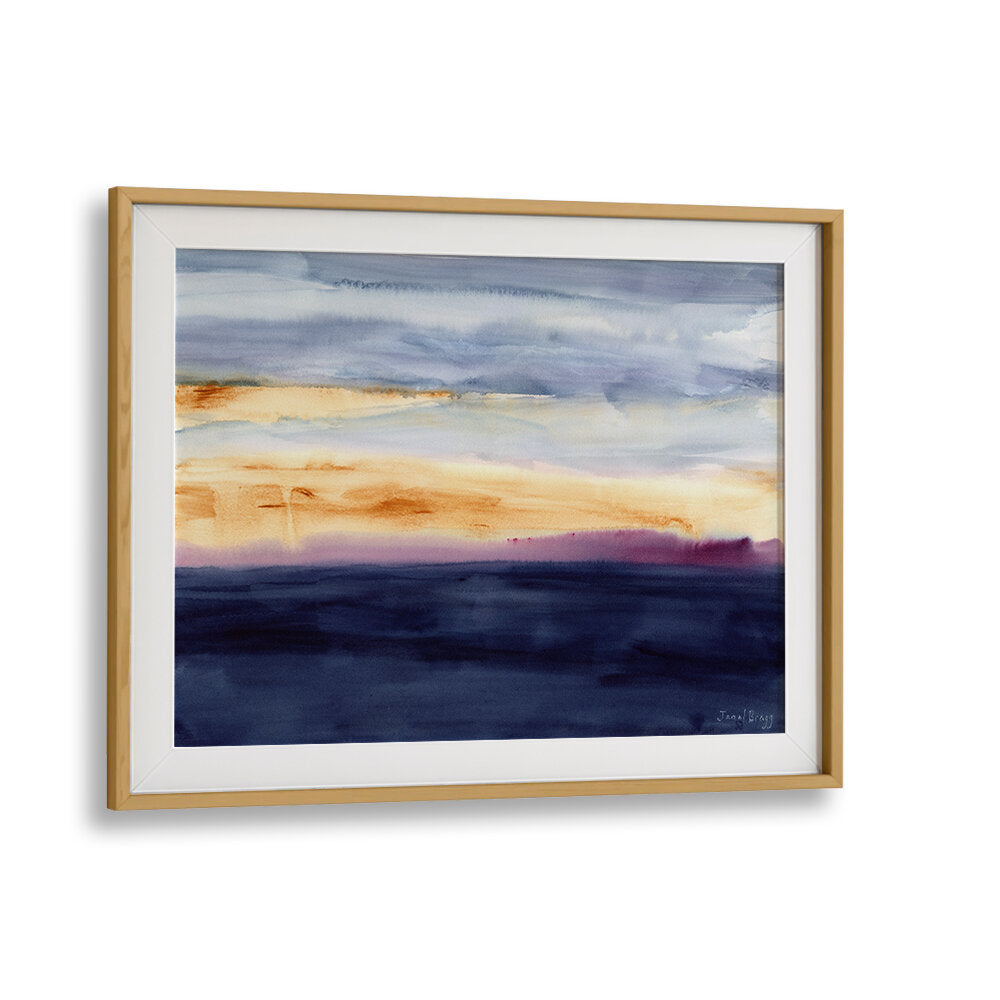 SUNSET ON ENGLISH CHANNEL , ABSTRACT PAINTINGS