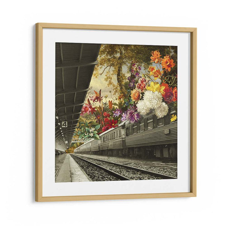 SURREAL FLORAL TRAIN