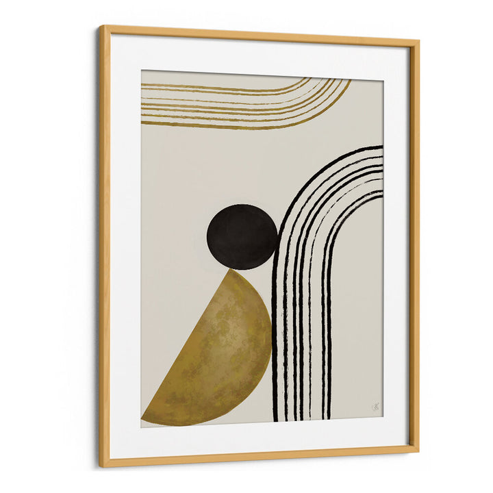 SCANDI GOLD ABSTRACT , GEOMETRIC ART PRINTS