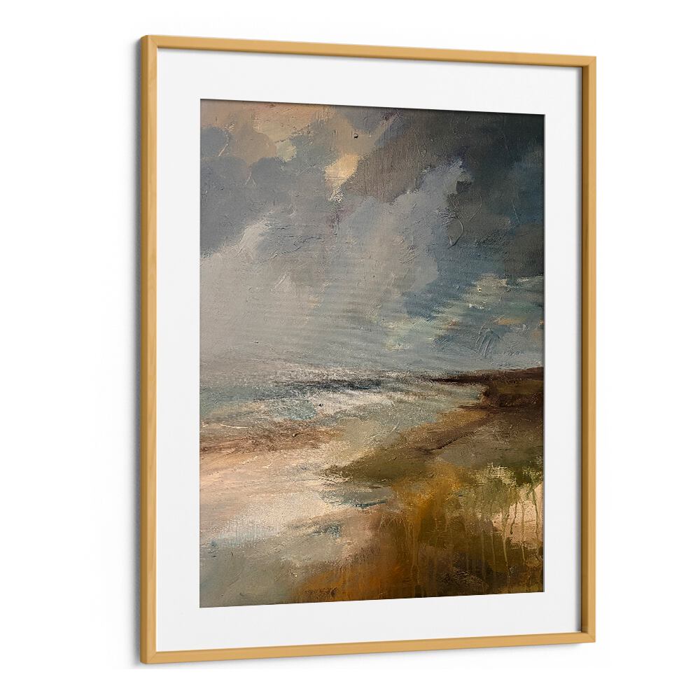 Enhance your decor with SERENE OCEAN DRAMATIC SKY, LANDSCAPE PAINTINGS, capturing nature's beauty in vibrant hues.