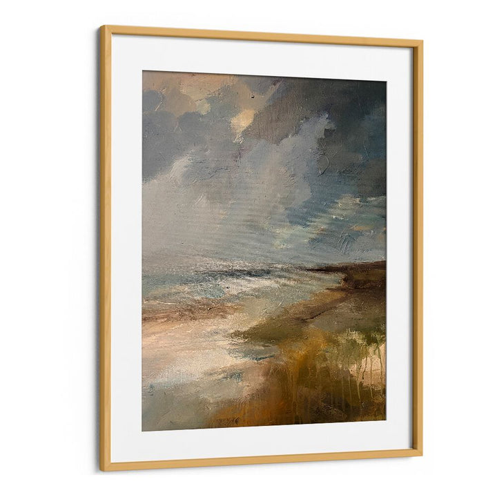 Enhance your decor with SERENE OCEAN DRAMATIC SKY, LANDSCAPE PAINTINGS, capturing nature's beauty in vibrant hues.