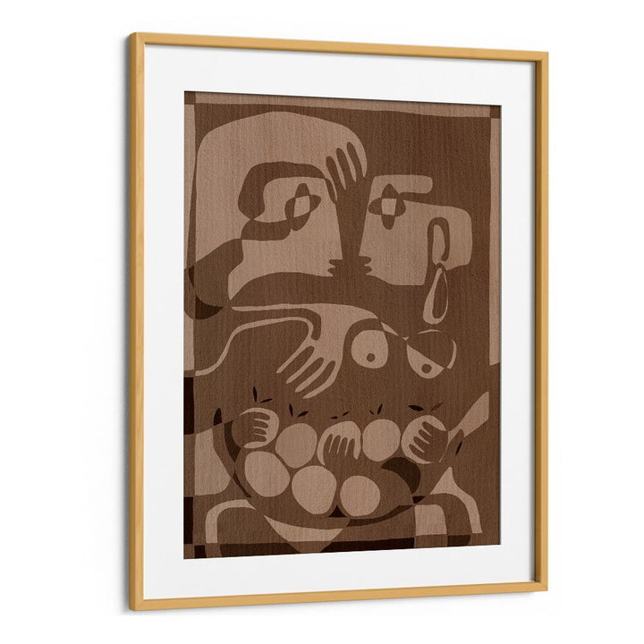 Elegant artwork from SOIL AND SPIRIT, PORTRAITS blends figures and nature, enhancing your holistic wellness space.