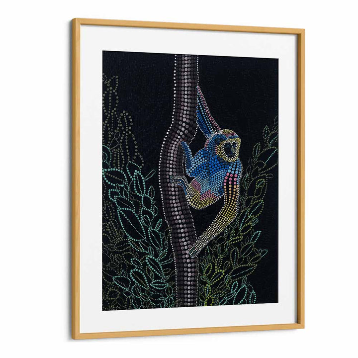 Vibrant Thailand Gibbon, Kids Room Paintings, perfect for transforming your child's space into a lively sanctuary.