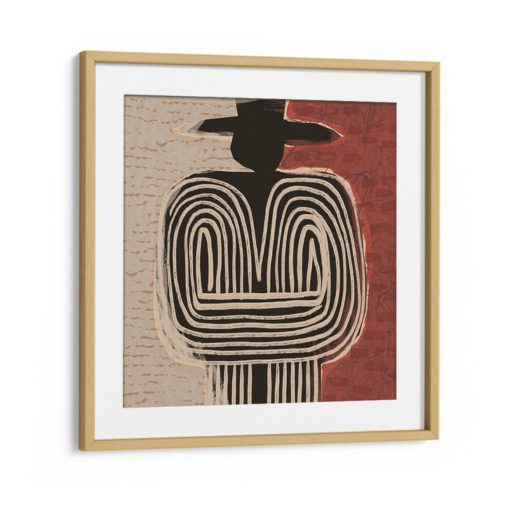 TRIBAL FIGURE WITH HAT