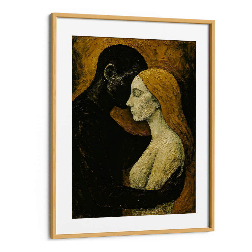 THE EMBRACE OF SHADOWS , EXPRESSIONISM PAINTINGS