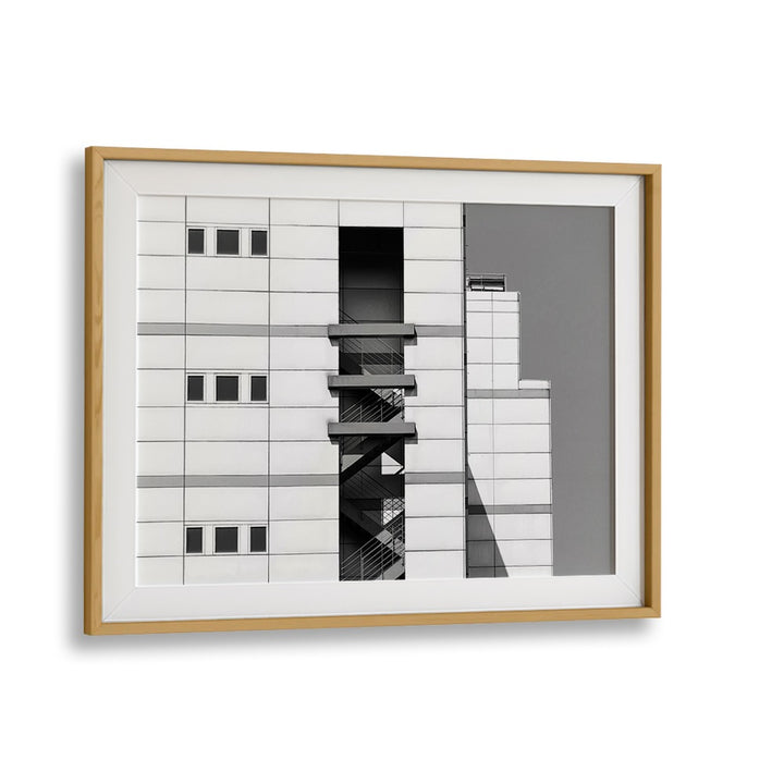 Elevate your space with UNTITLED III, PHOTOGRAPHY PRINTS, showcasing striking urban architecture in fine art form.