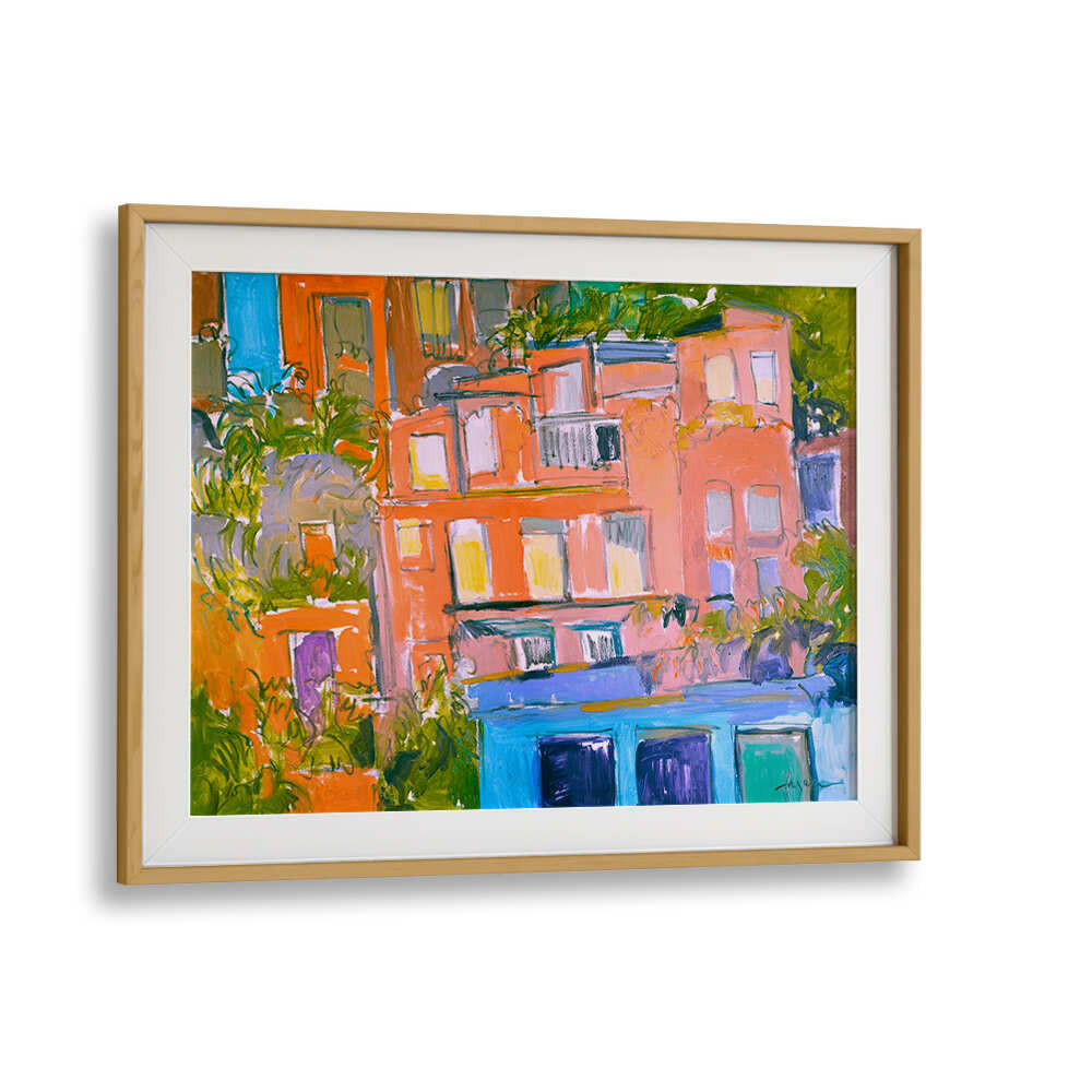 URBAN ARCHITECTURE , LANDSCAPE PAINTINGS