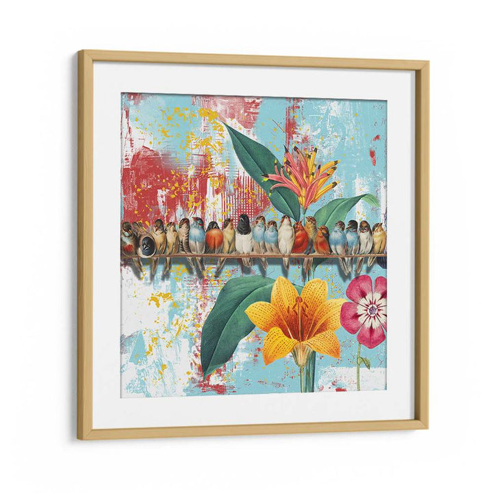 VIBRANT BIRDS AND BLOOMS