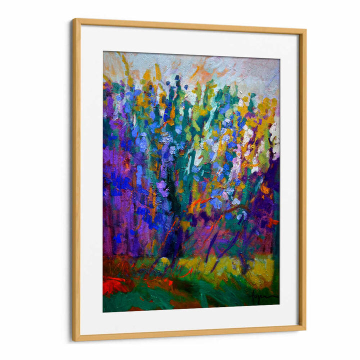 VIBRANT BLOSSOMS , ABSTRACT PAINTINGS