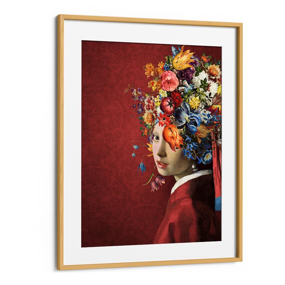 VIBRANT FLORAL PORTRAIT