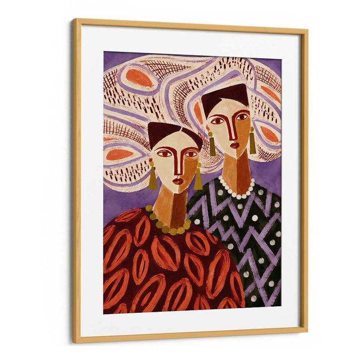 VIBRANT PATTERNED WOMEN