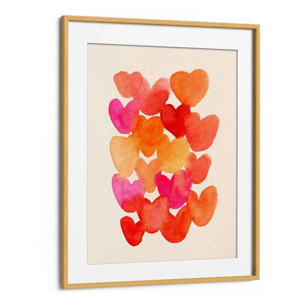 VIBRANT WATERCOLOR HEARTS