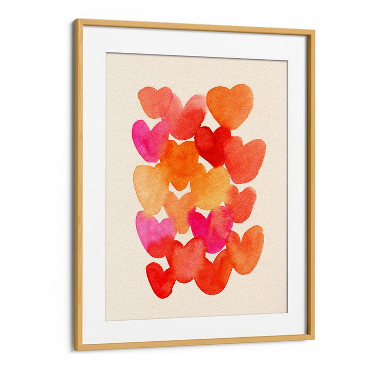 VIBRANT WATERCOLOR HEARTS