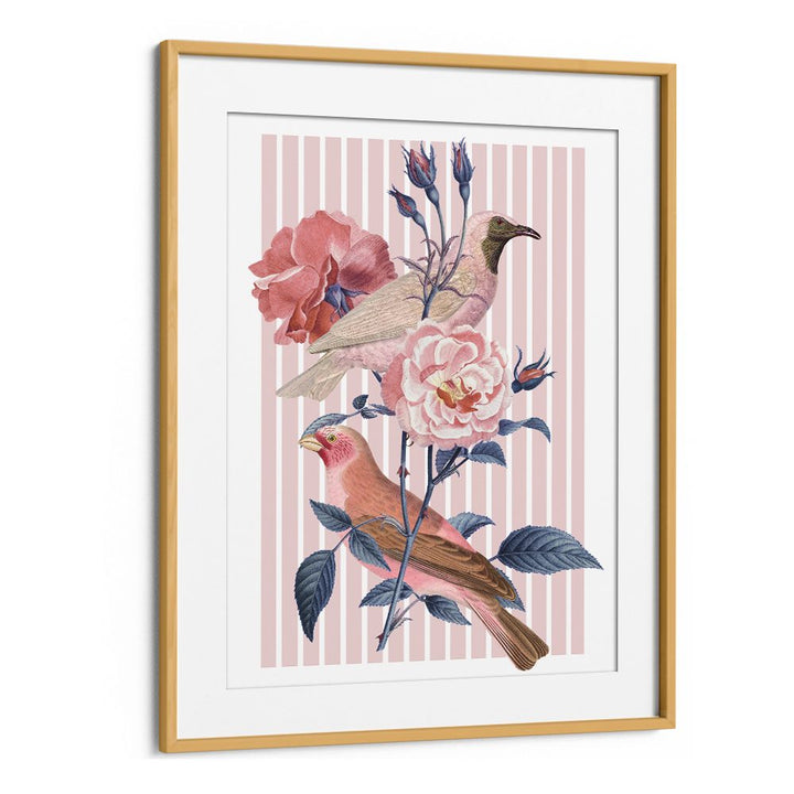 VINTAGE ROSE BIRDS