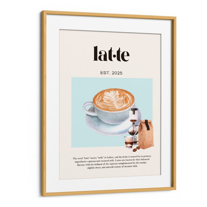 WARM LATTE ART ILLUSTRATION