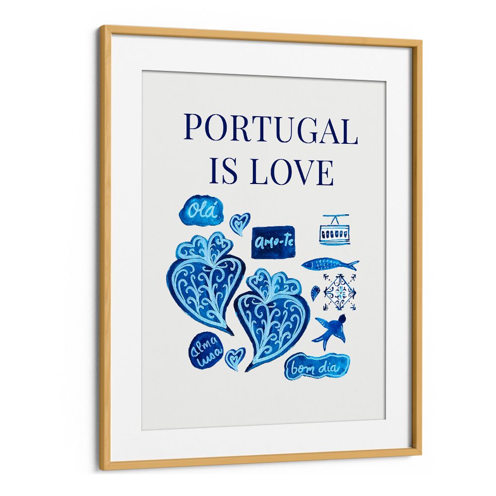 WATERCOLOR PORTUGAL LOVE