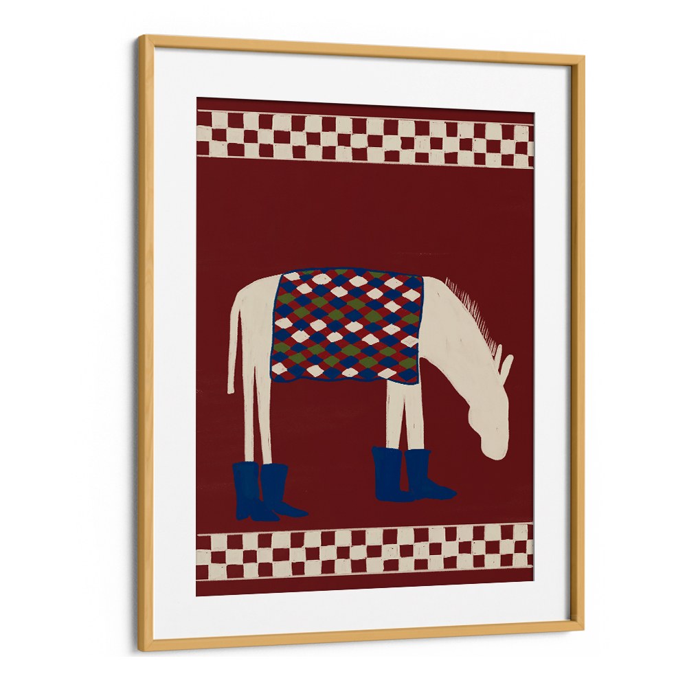 WHIMSICAL DONKEY IN BOOTS