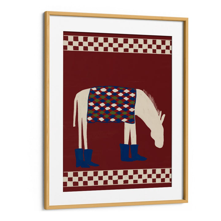 WHIMSICAL DONKEY IN BOOTS