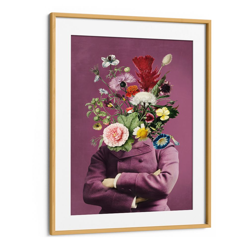 WHIMSICAL FLORAL PORTRAIT
