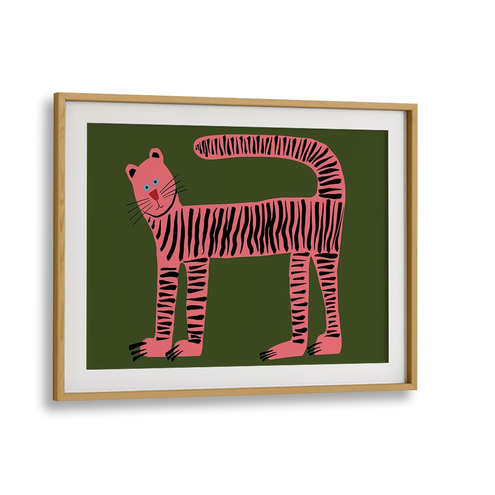 WHIMSICAL PINK TIGER