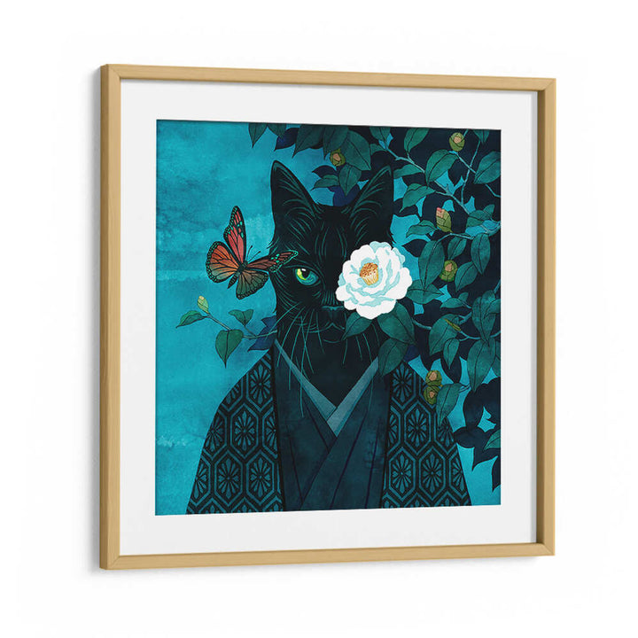 White Camellia Cat