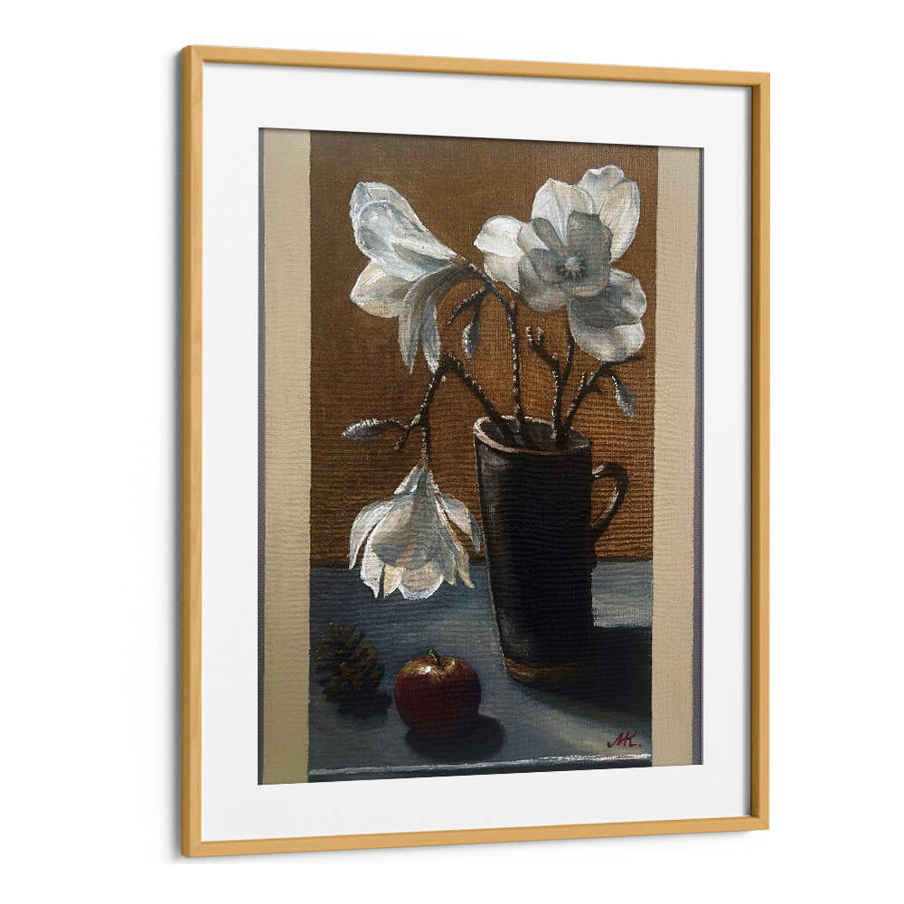 WHITE FLORAL STILL LIFE