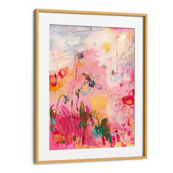 WILD FLOWER , ABSTRACT PAINTINGS
