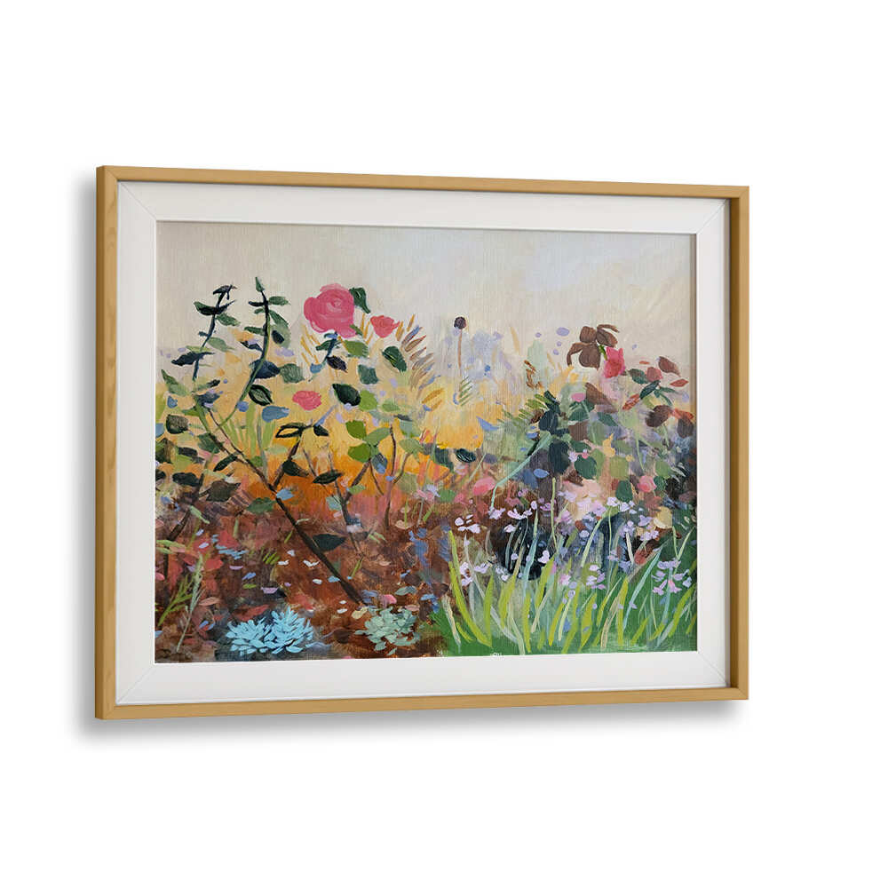 WINTER GLOW , FLORAL FLOWER PAINTINGS