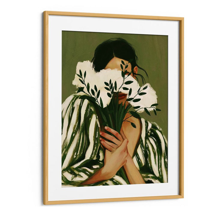 EMERALD GREEN WALL ART