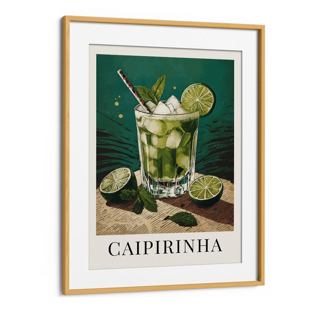 CAIPIRINHA BY ANDREAS MAGNUSSON, BAR POSTERS , BAR ART PRINTS