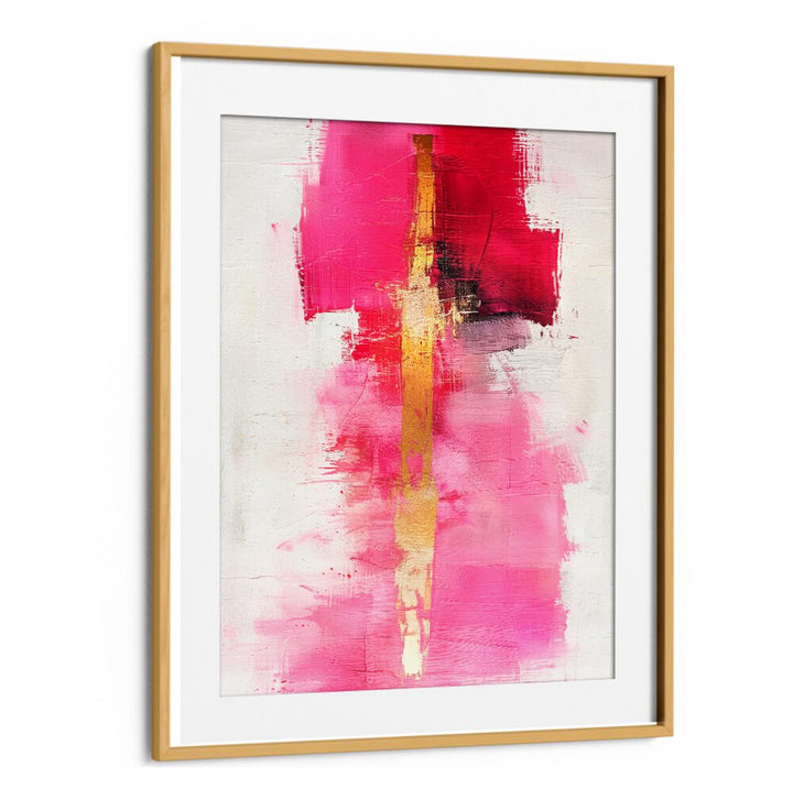 CONTEMPORART - PINK LADY II , ABSTRACT PAINTINGS