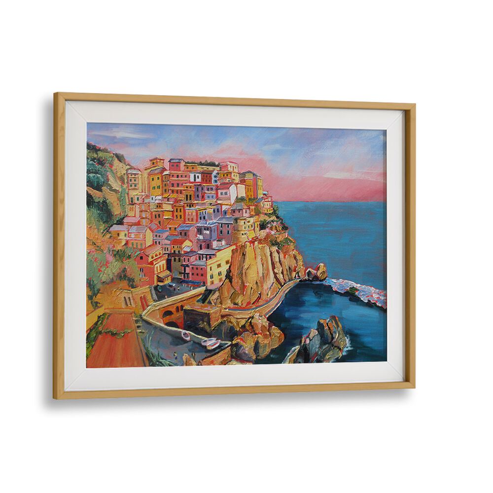 CINQUE TERRE , LANDSCAPE PAINTINGS
