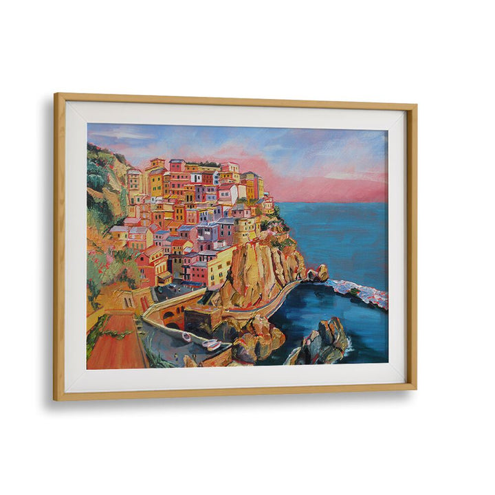 CINQUE TERRE , LANDSCAPE PAINTINGS