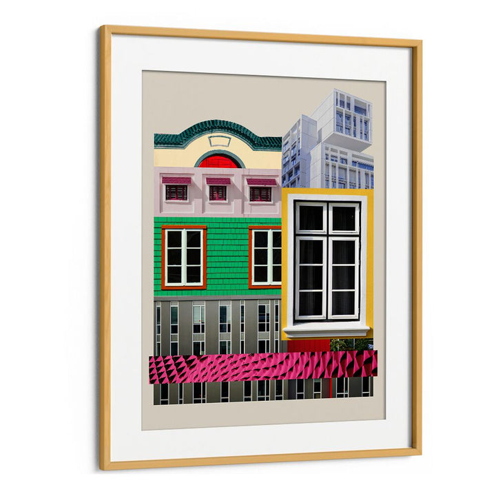 Colorful ARCH LEGO II, WALL ART PRINTS showcasing unique architectural designs for creative spaces. Perfect for any room!