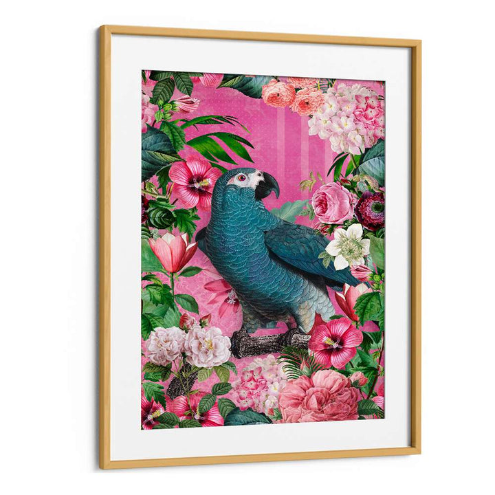 PARROTS PARADISE II , ANIMAL PAINTINGS