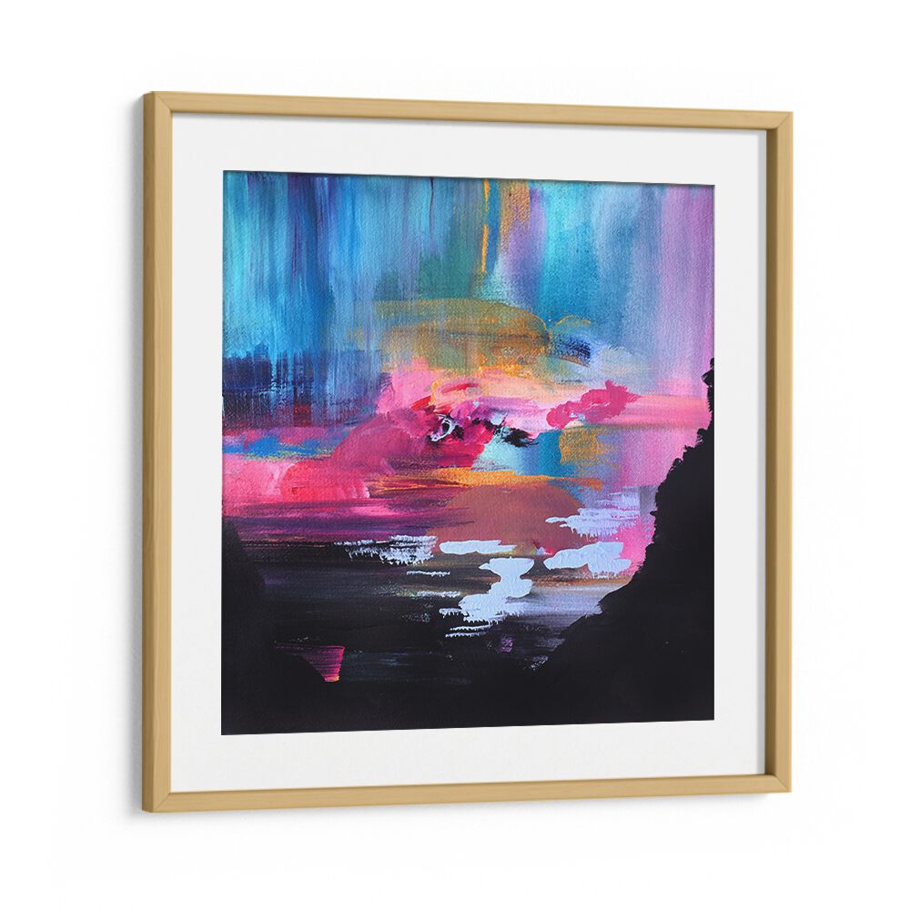 NORTHERN LIGHTS , ABSTRACT PAINTINGS