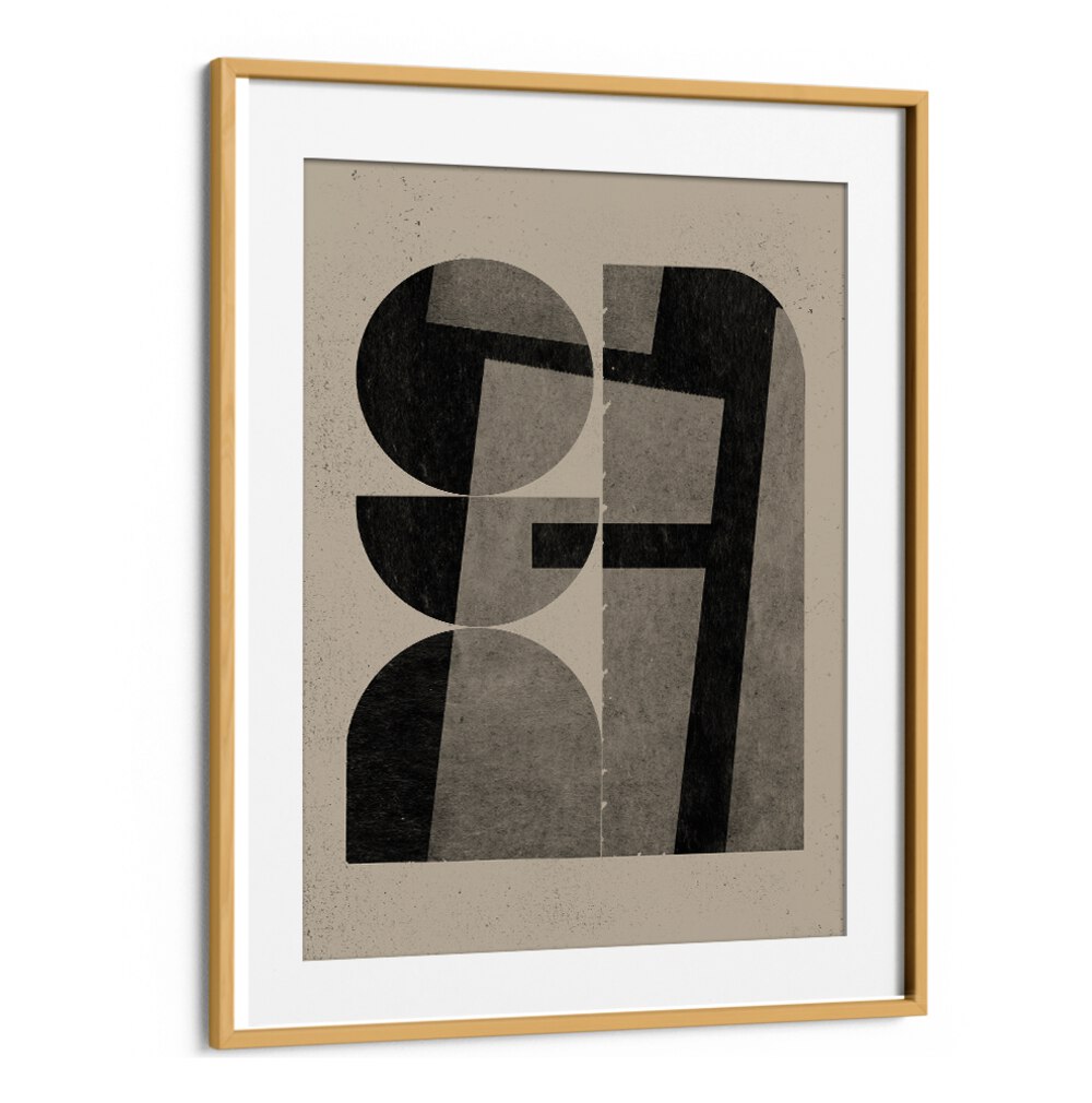 PAPER CUT NO.7, GEOMETRIC ART PRINTS features bold shapes and textures, perfect for modern home decor.