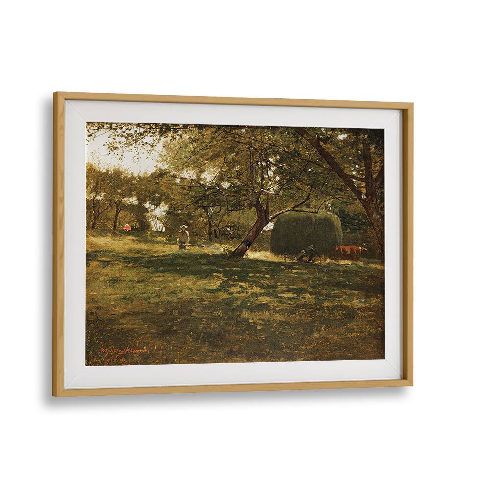 HARVEST SCENE (CA. 1873), VINTAGE PAINTINGS