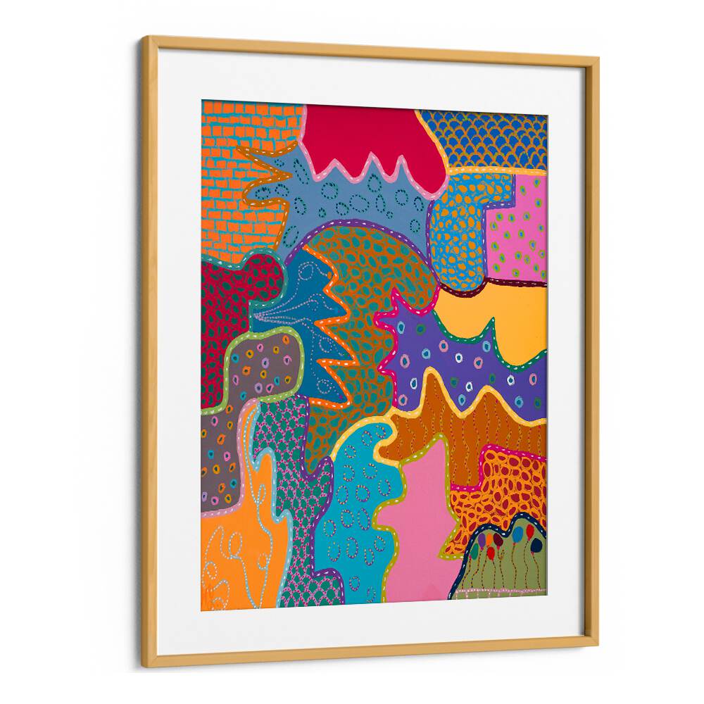 COLOUR WARMS THE SOUL , PATTERN ART PRINTS