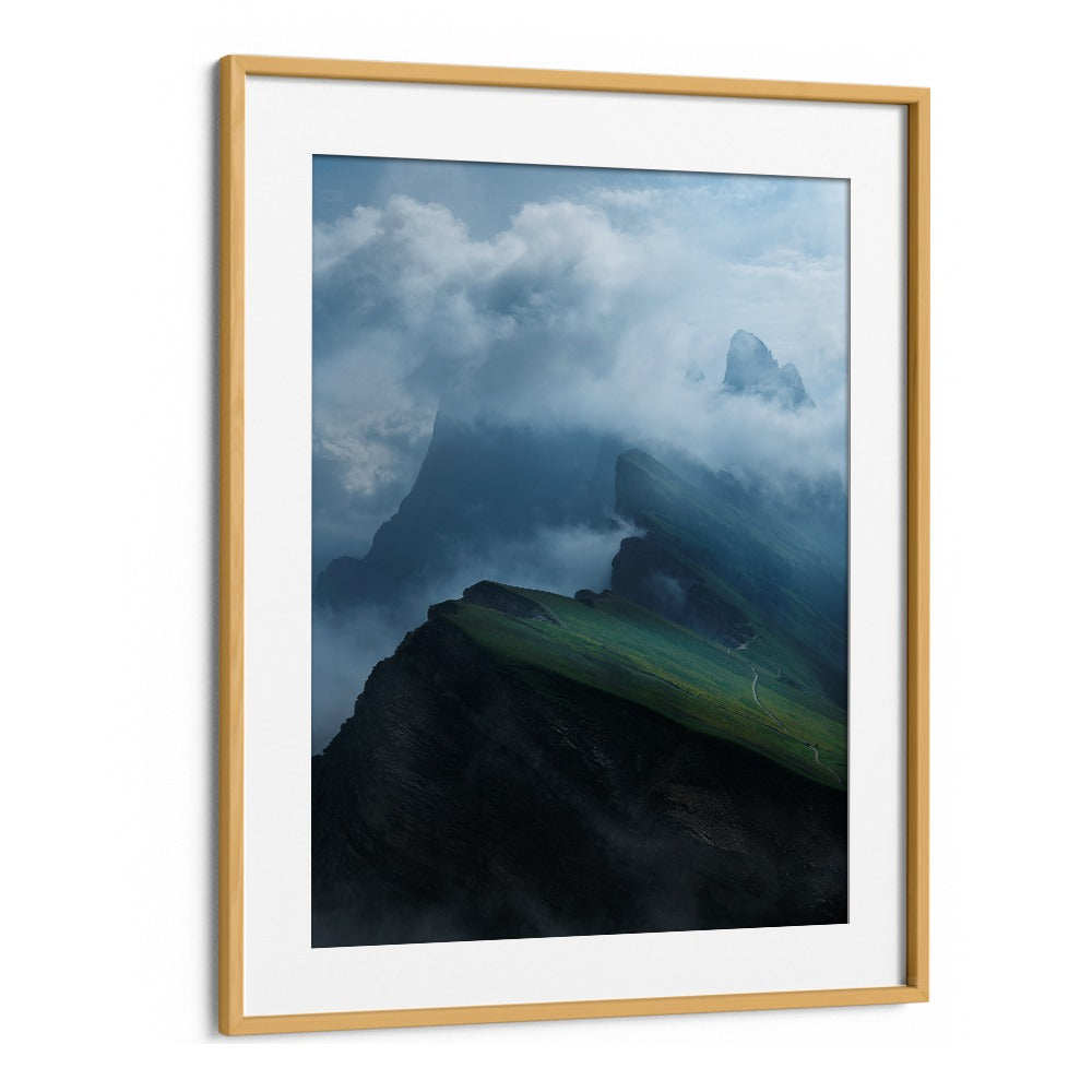 MOUNTAINS IN CLOUDS BY SIMOON , LANDSCAPE PHOTO PRINTS