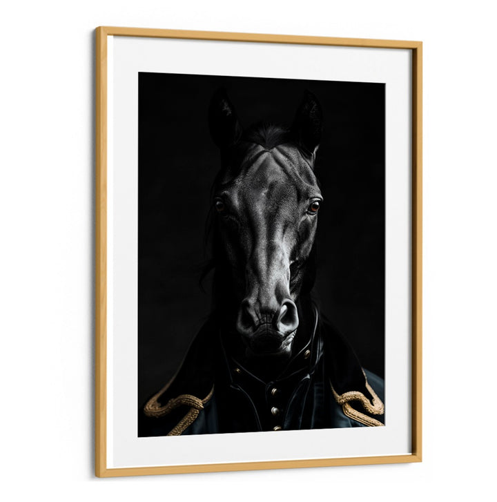 WILD SUITS - BLACK HORSE , ANIMAL PAINTINGS