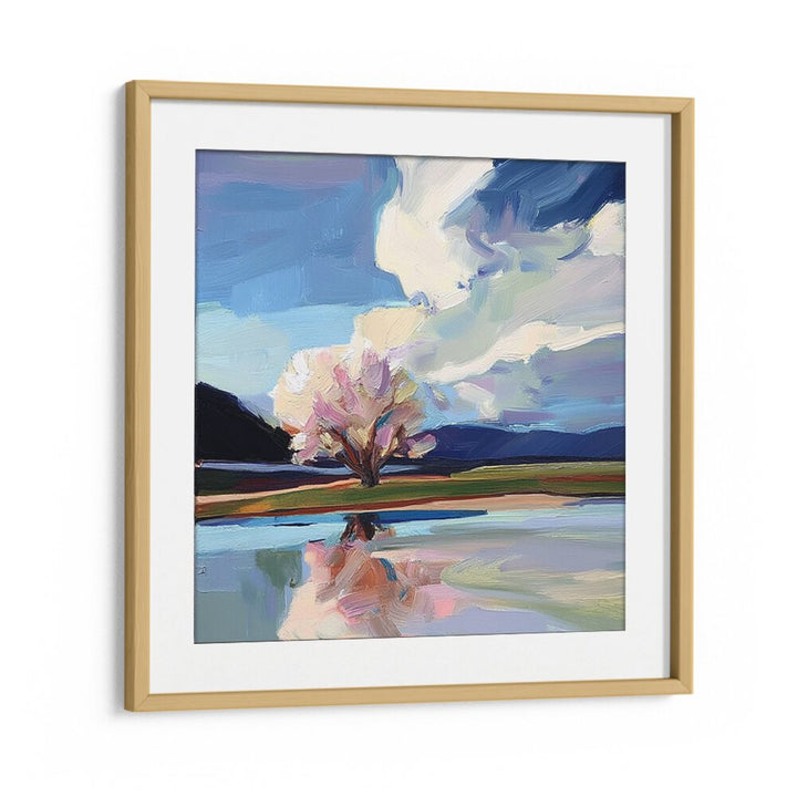 Stunning TREE BY THE BEACH artwork reflecting serene coastal beauty, perfect for enhancing any home decor.