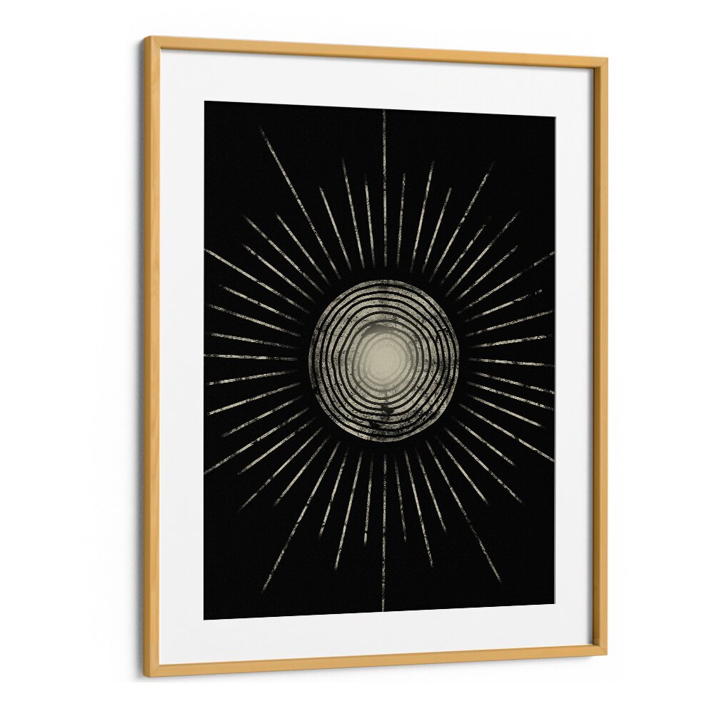 Stunning MIDNIGHT SUN ABSTRACTION, GEOMETRIC ART PRINTS featuring abstract 3D shapes and bold symmetry for your space.