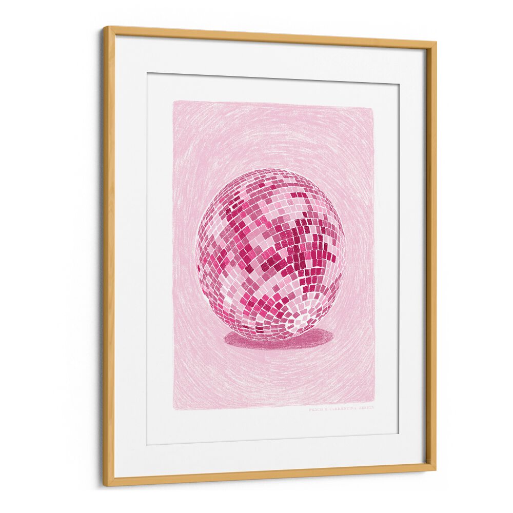 PANDC DISCO BALL , BAR ART PRINTS BAR POSTER