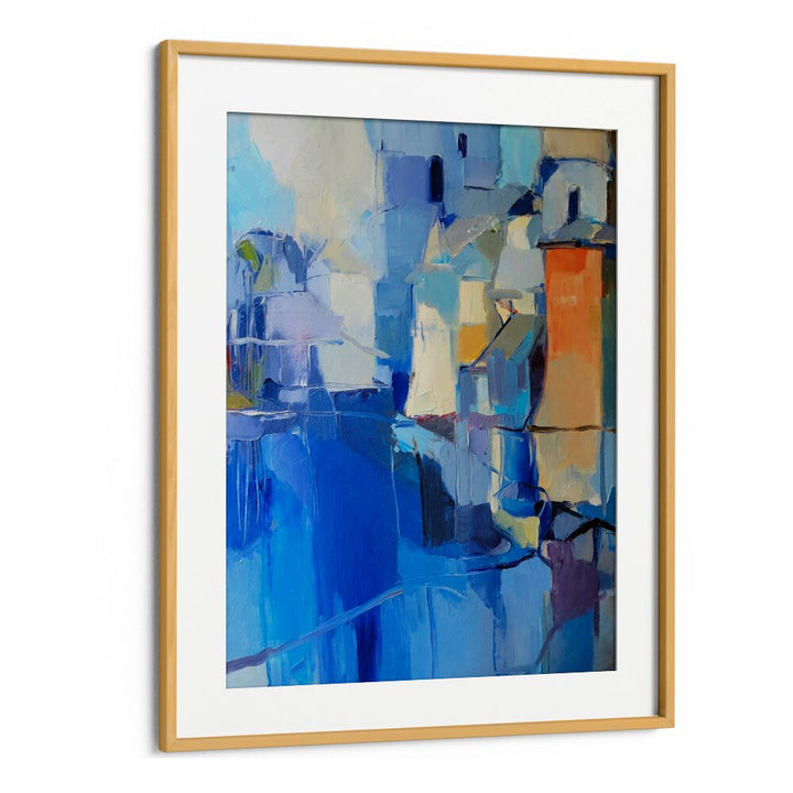 Vibrant ORANGE FORTRESS, ABSTRACT PAINTINGS showcasing bold colors and modern design for a striking visual impact.