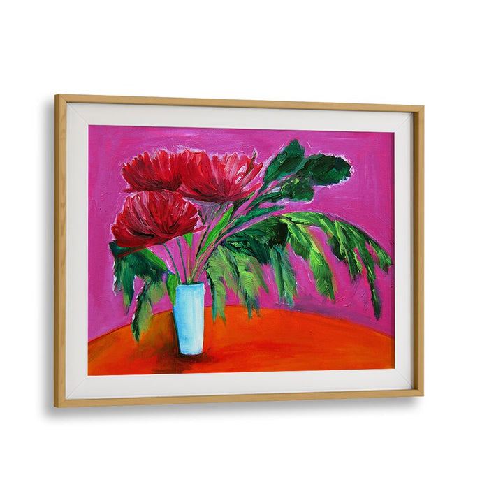 INES BOUQUET , FLORAL FLOWER PAINTINGS