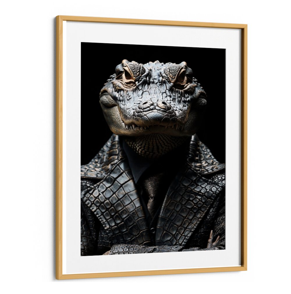 WILD SUITS - CROCODILE , ANIMAL PAINTINGS