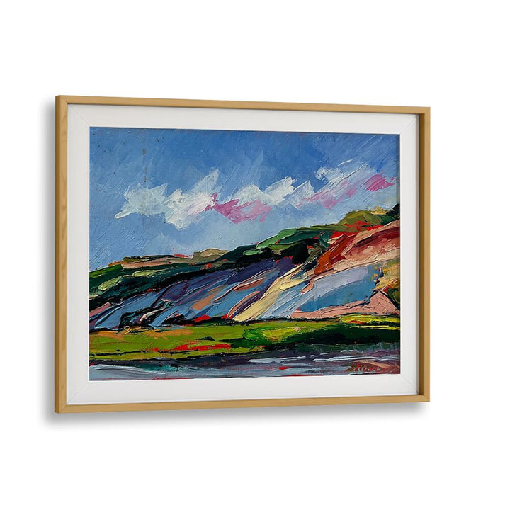 COLORFUL DUNES , LANDSCAPE PAINTINGS