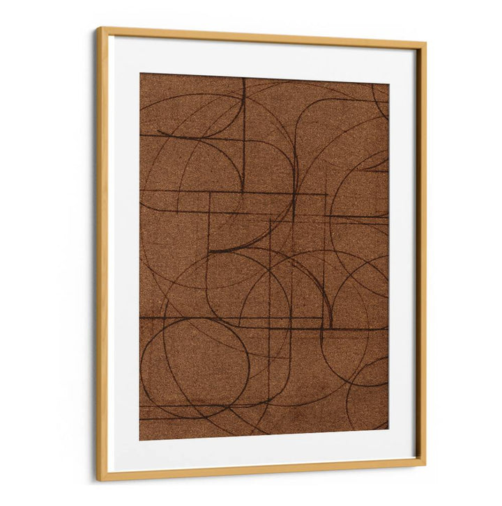 Stunning CURVED, ABSTRACT PAINTINGS in a sleek frame, perfect for elevating any contemporary space.